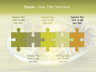 Herbal Beverage Cup PowerPoint Template