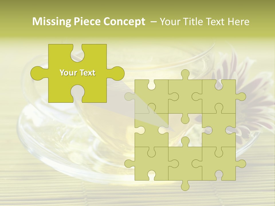 Herbal Beverage Cup PowerPoint Template