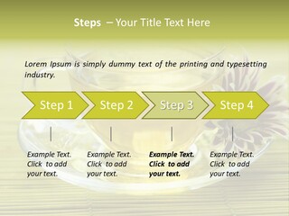Herbal Beverage Cup PowerPoint Template