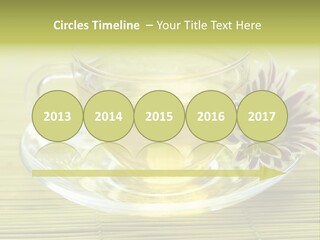 Herbal Beverage Cup PowerPoint Template