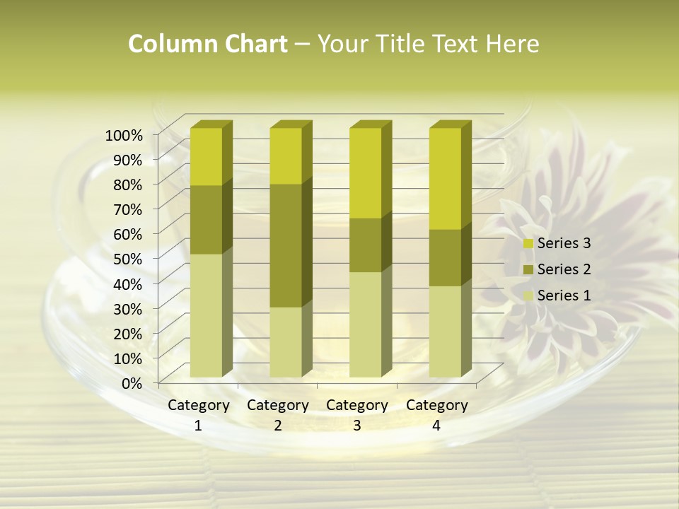 Herbal Beverage Cup PowerPoint Template