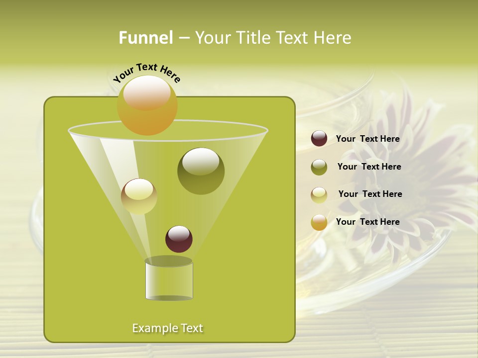 Herbal Beverage Cup PowerPoint Template