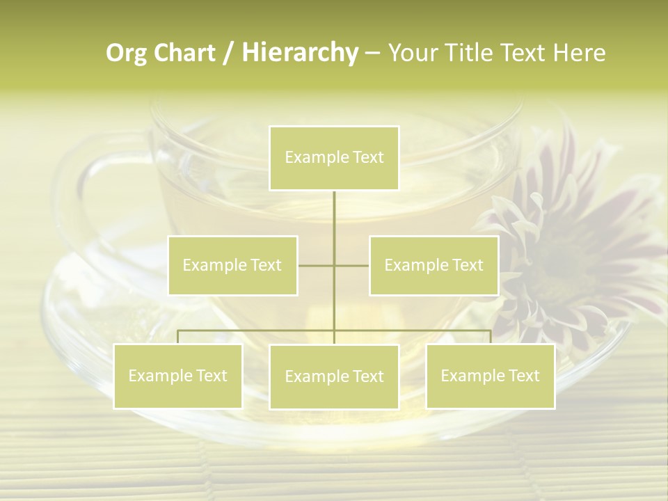 Herbal Beverage Cup PowerPoint Template