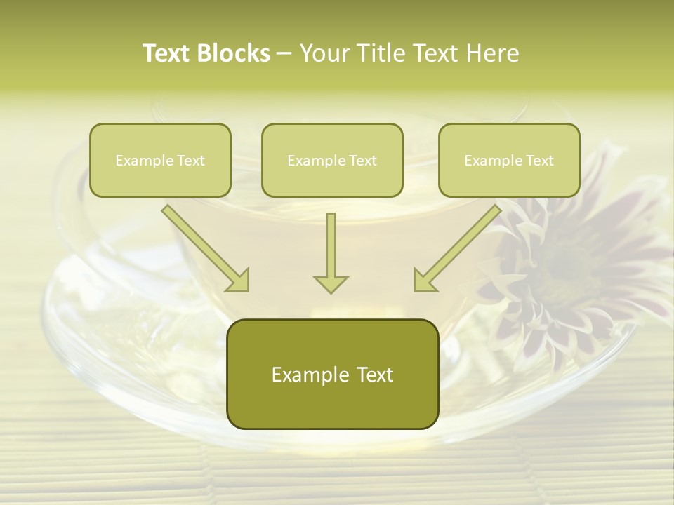 Herbal Beverage Cup PowerPoint Template