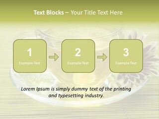 Herbal Beverage Cup PowerPoint Template