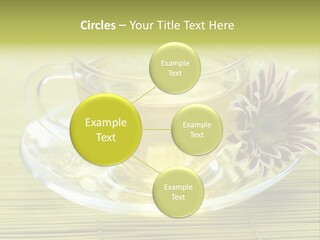 Herbal Beverage Cup PowerPoint Template