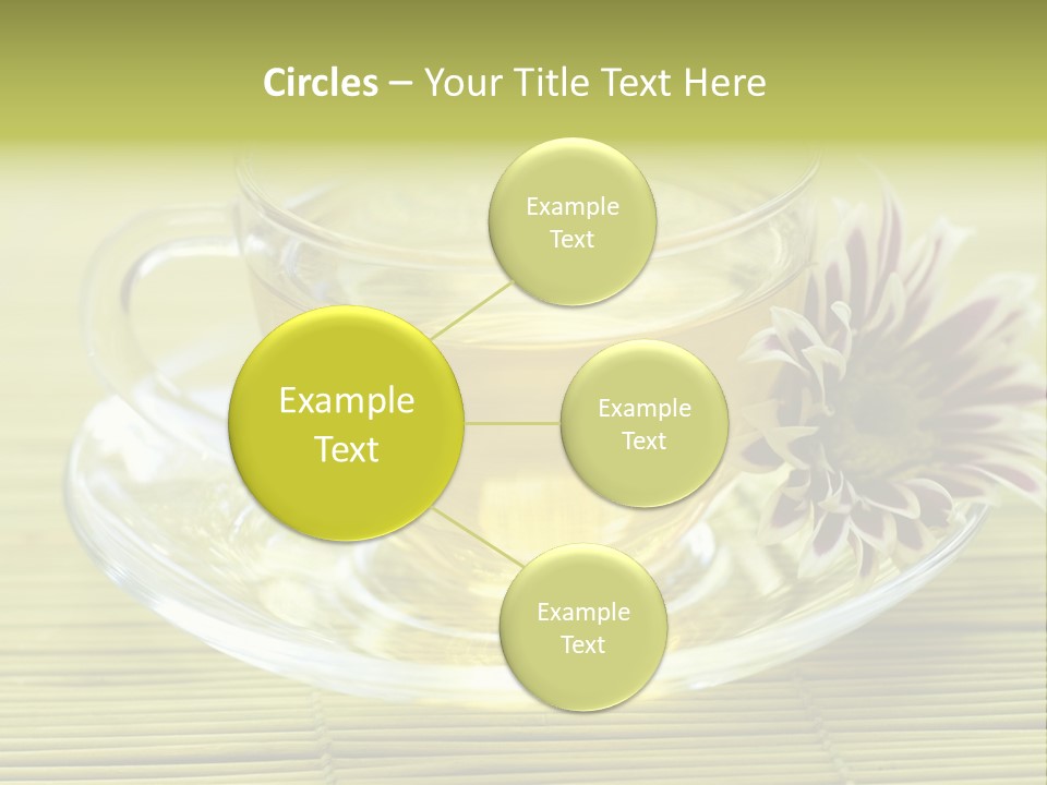 Herbal Beverage Cup PowerPoint Template