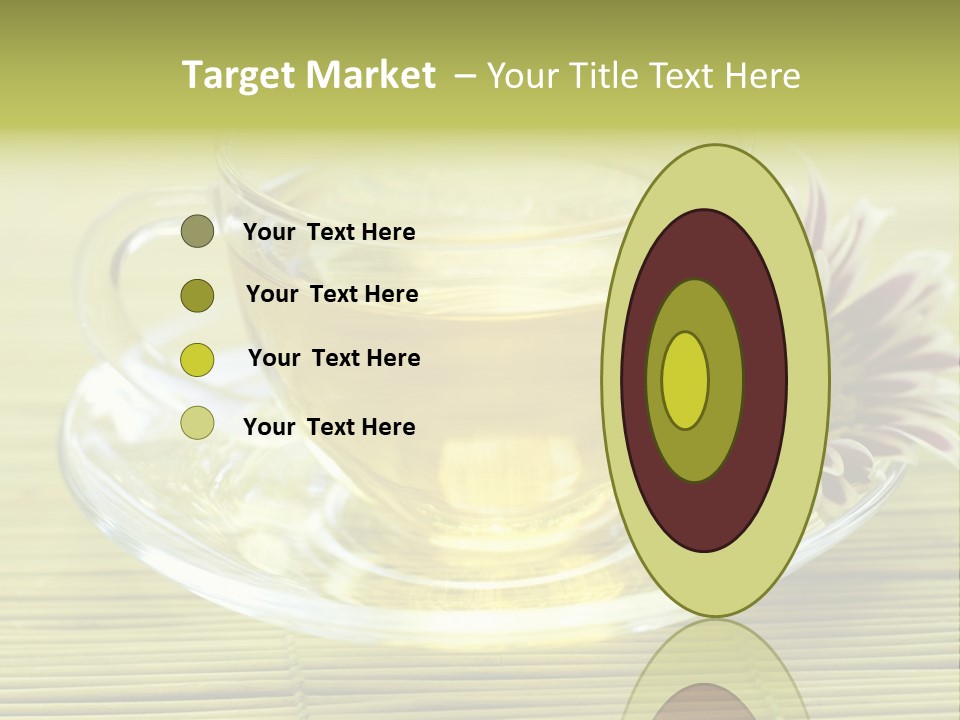 Herbal Beverage Cup PowerPoint Template