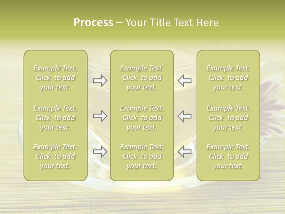 Herbal Beverage Cup PowerPoint Template