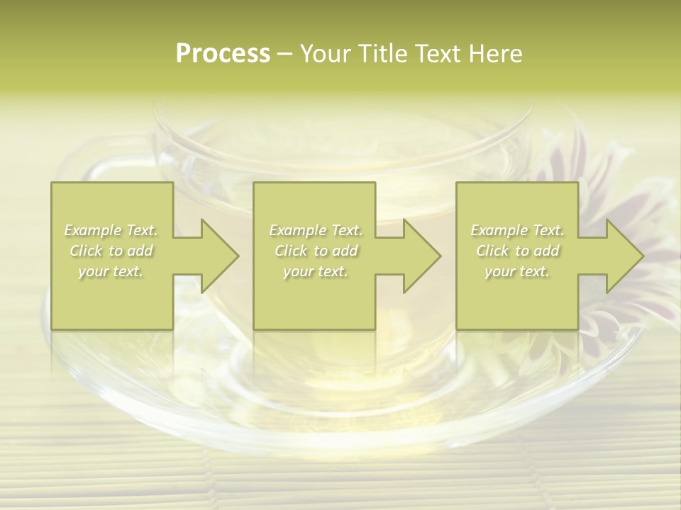 Herbal Beverage Cup PowerPoint Template
