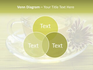 Herbal Beverage Cup PowerPoint Template