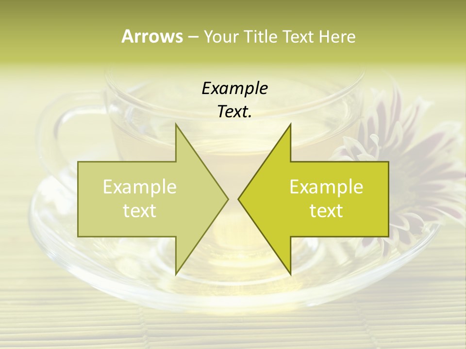 Herbal Beverage Cup PowerPoint Template