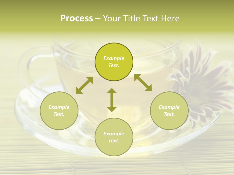 Herbal Beverage Cup PowerPoint Template