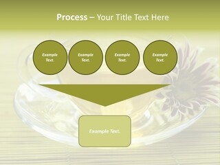 Herbal Beverage Cup PowerPoint Template