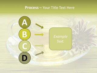 Herbal Beverage Cup PowerPoint Template