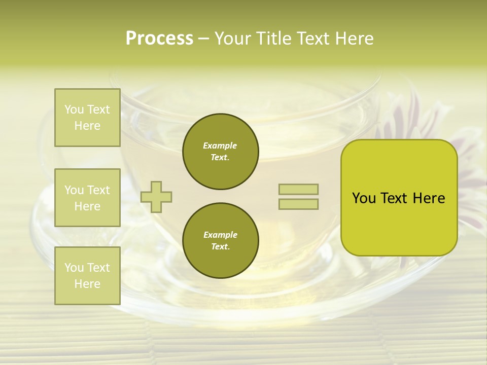 Herbal Beverage Cup PowerPoint Template