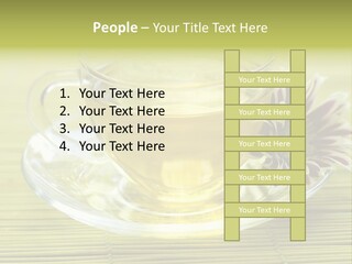 Herbal Beverage Cup PowerPoint Template