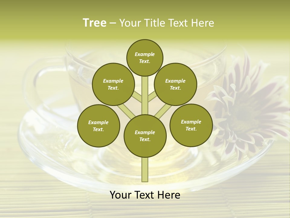 Herbal Beverage Cup PowerPoint Template