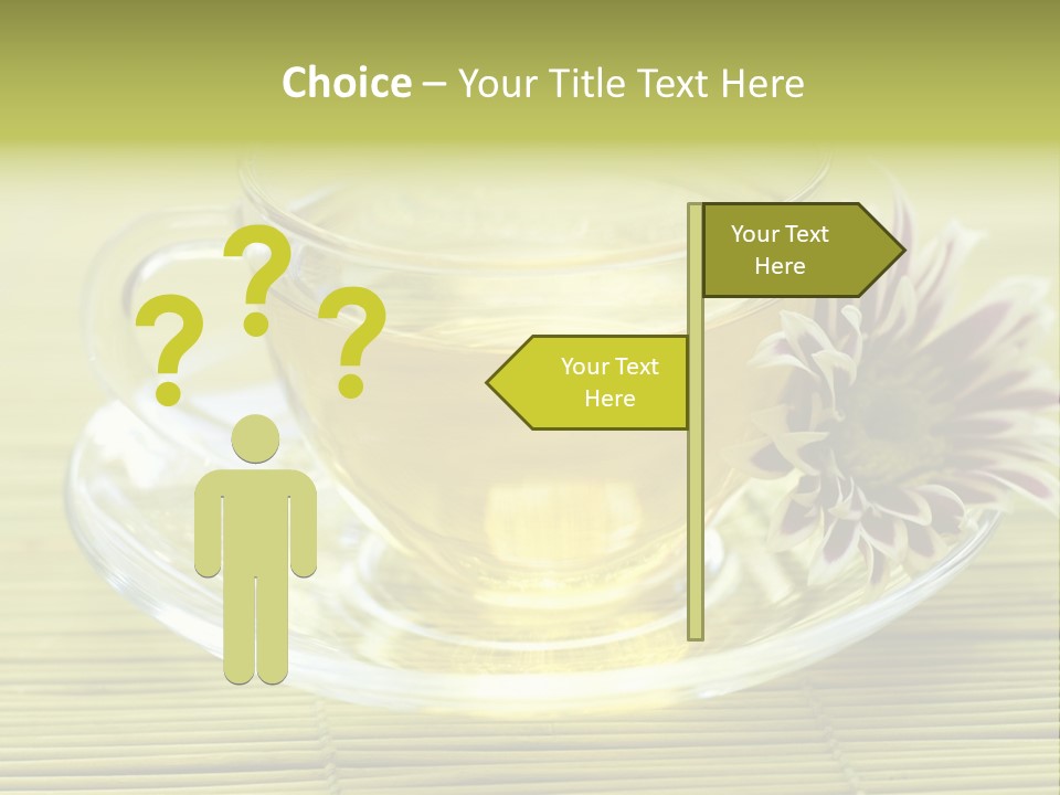 Herbal Beverage Cup PowerPoint Template