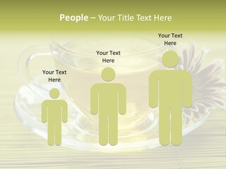 Herbal Beverage Cup PowerPoint Template