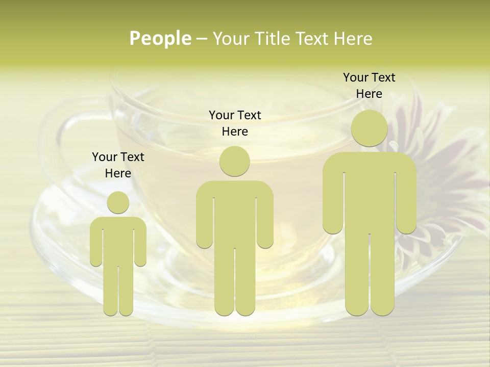 Herbal Beverage Cup PowerPoint Template