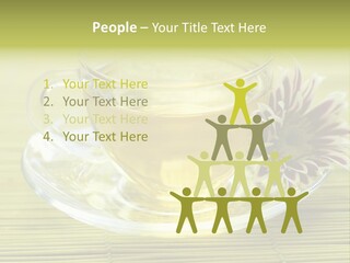 Herbal Beverage Cup PowerPoint Template
