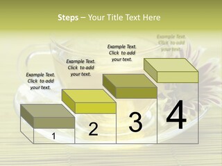 Herbal Beverage Cup PowerPoint Template