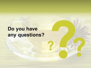 Herbal Beverage Cup PowerPoint Template