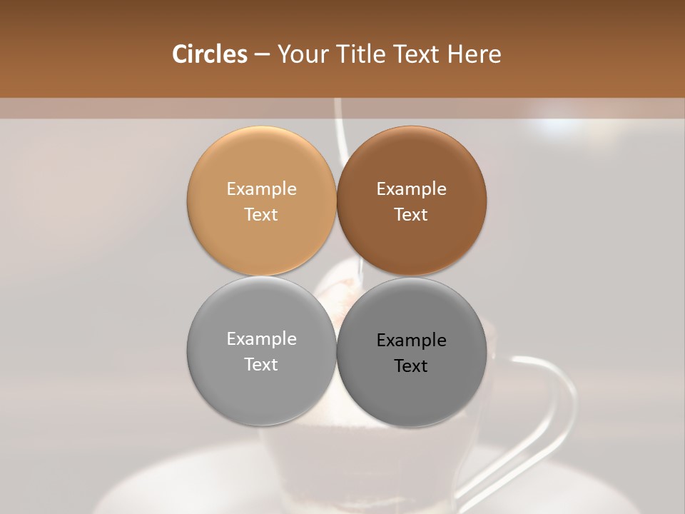 Food Cup Diet PowerPoint Template