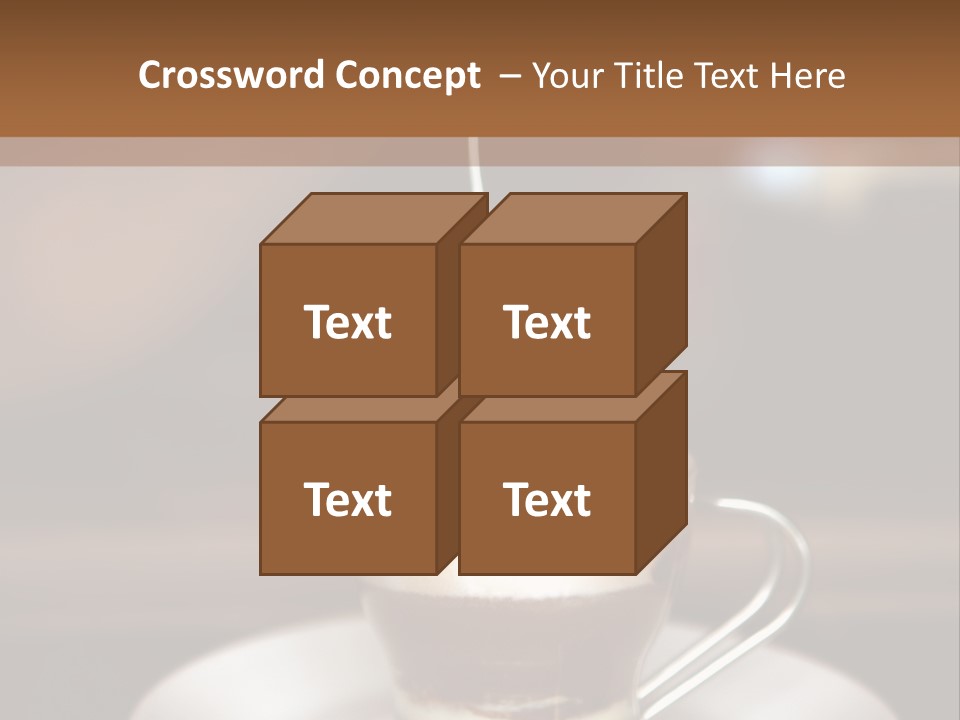 Food Cup Diet PowerPoint Template