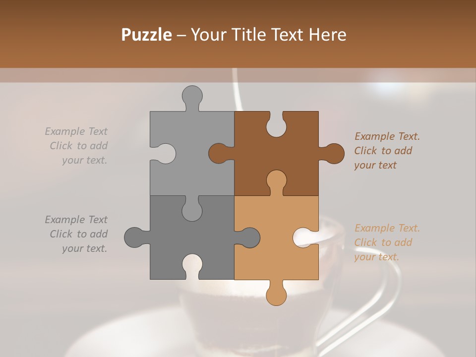 Food Cup Diet PowerPoint Template