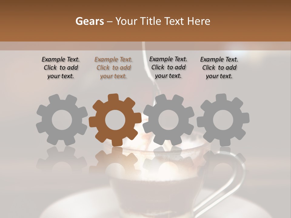 Food Cup Diet PowerPoint Template