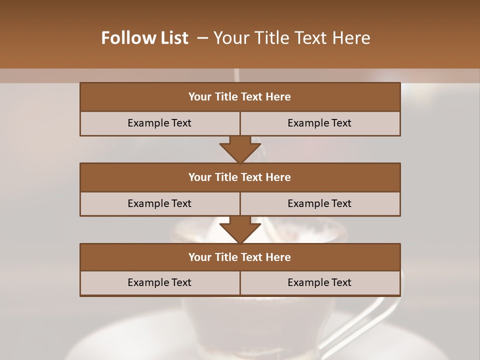 Food Cup Diet PowerPoint Template