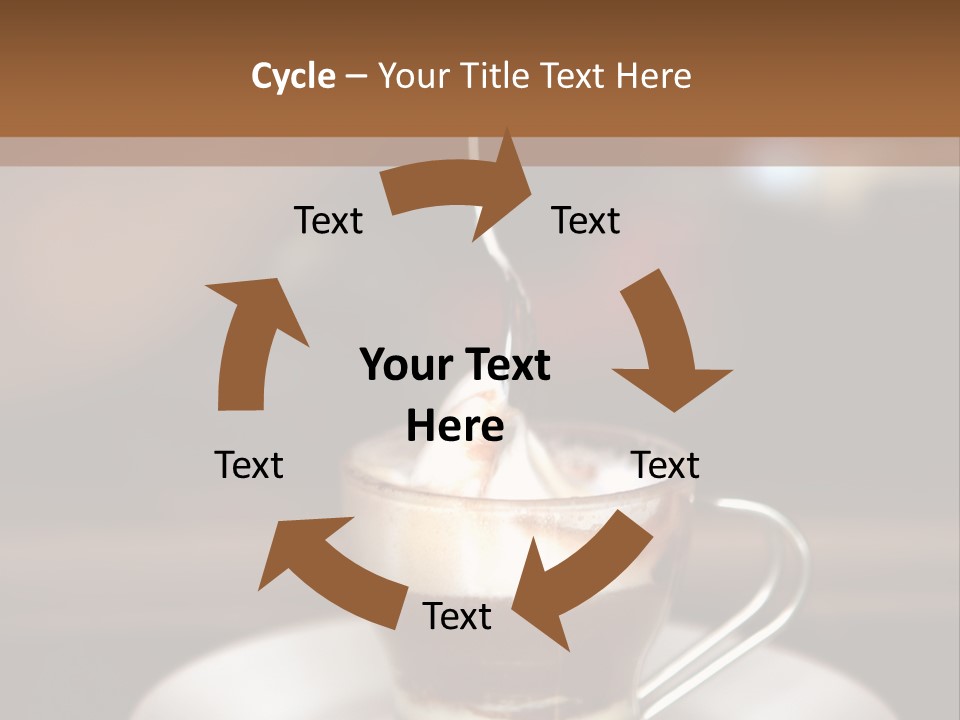 Food Cup Diet PowerPoint Template