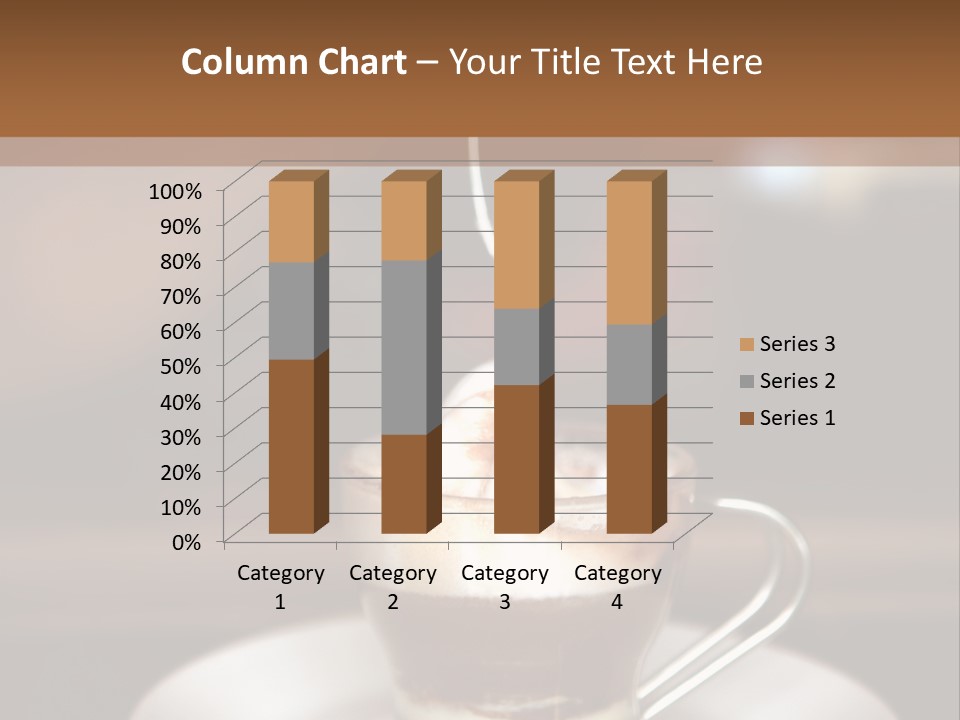 Food Cup Diet PowerPoint Template