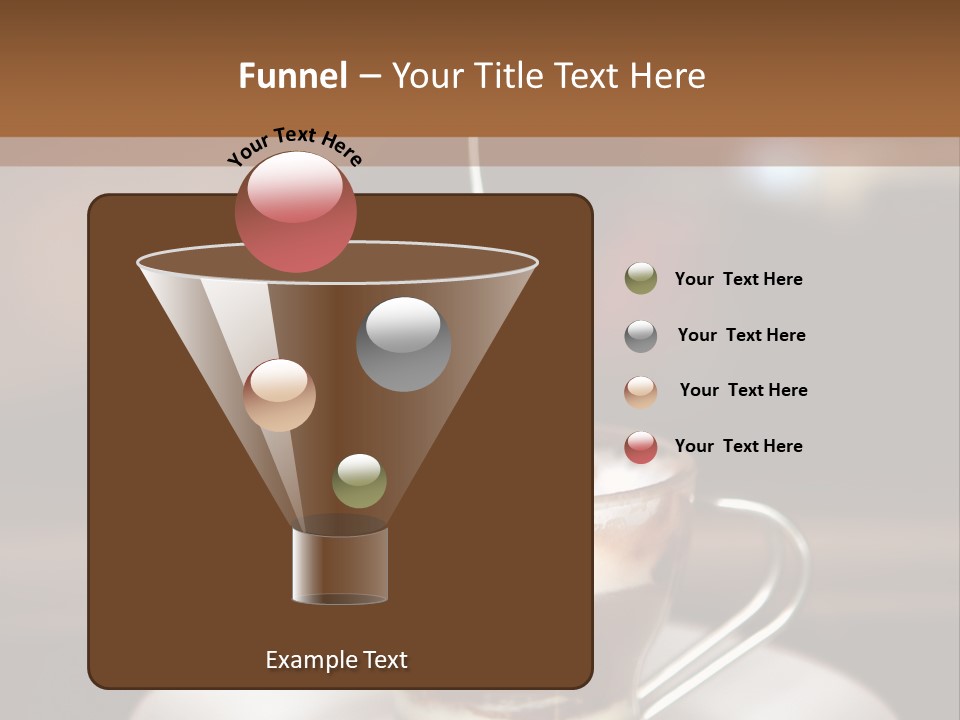 Food Cup Diet PowerPoint Template