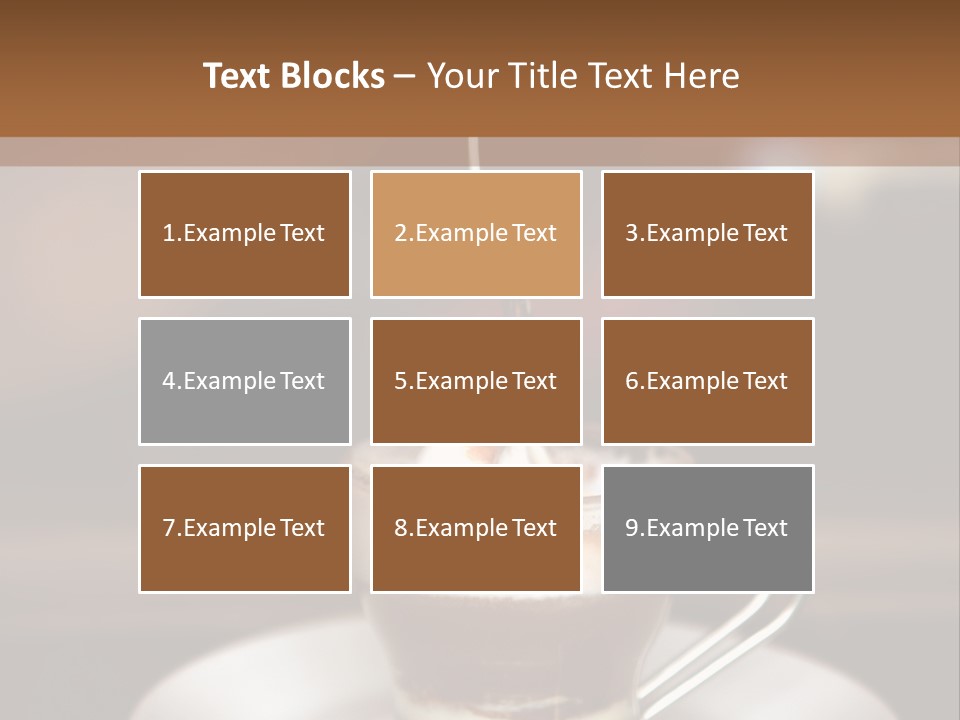 Food Cup Diet PowerPoint Template