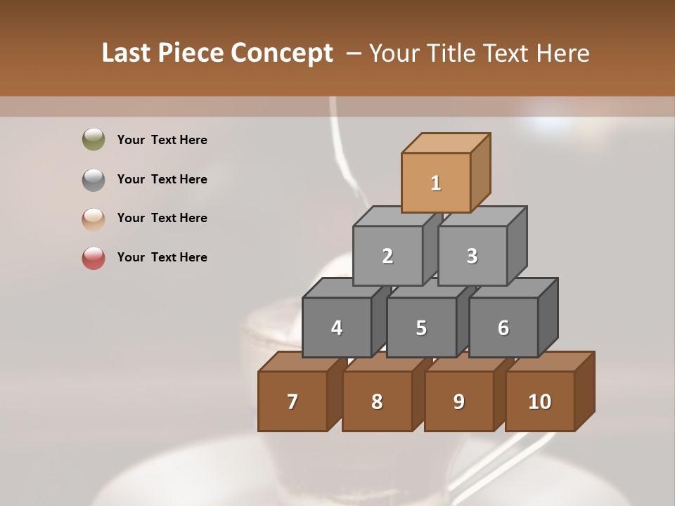 Food Cup Diet PowerPoint Template