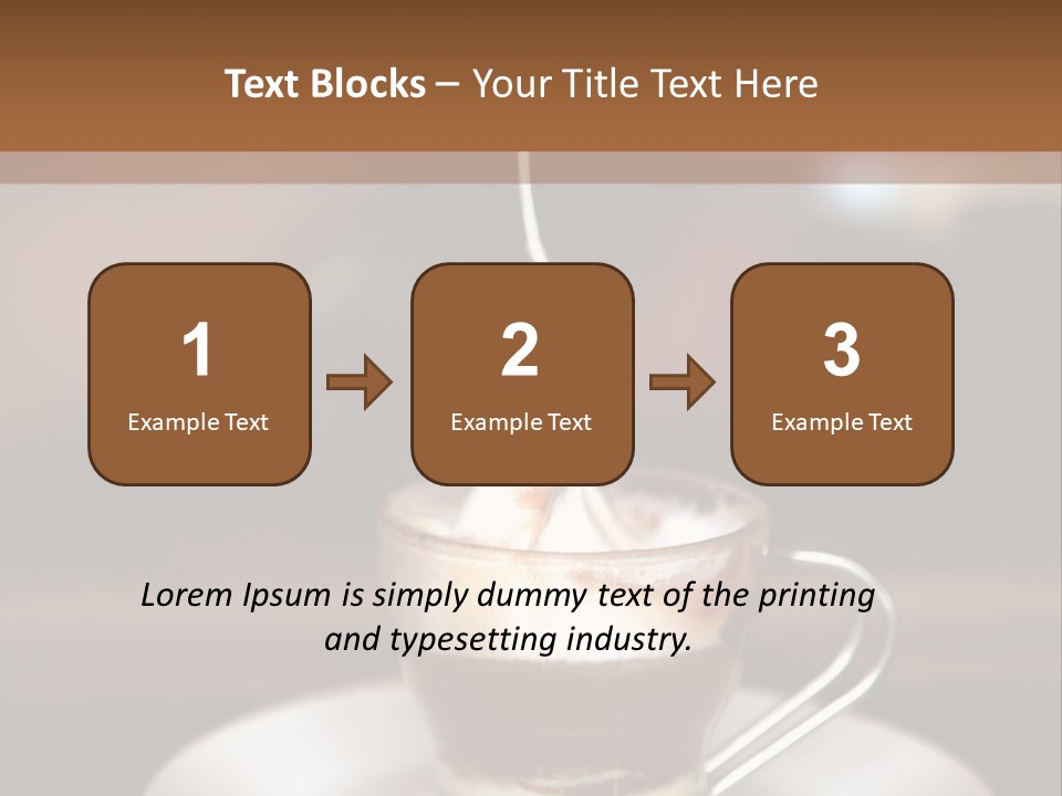 Food Cup Diet PowerPoint Template