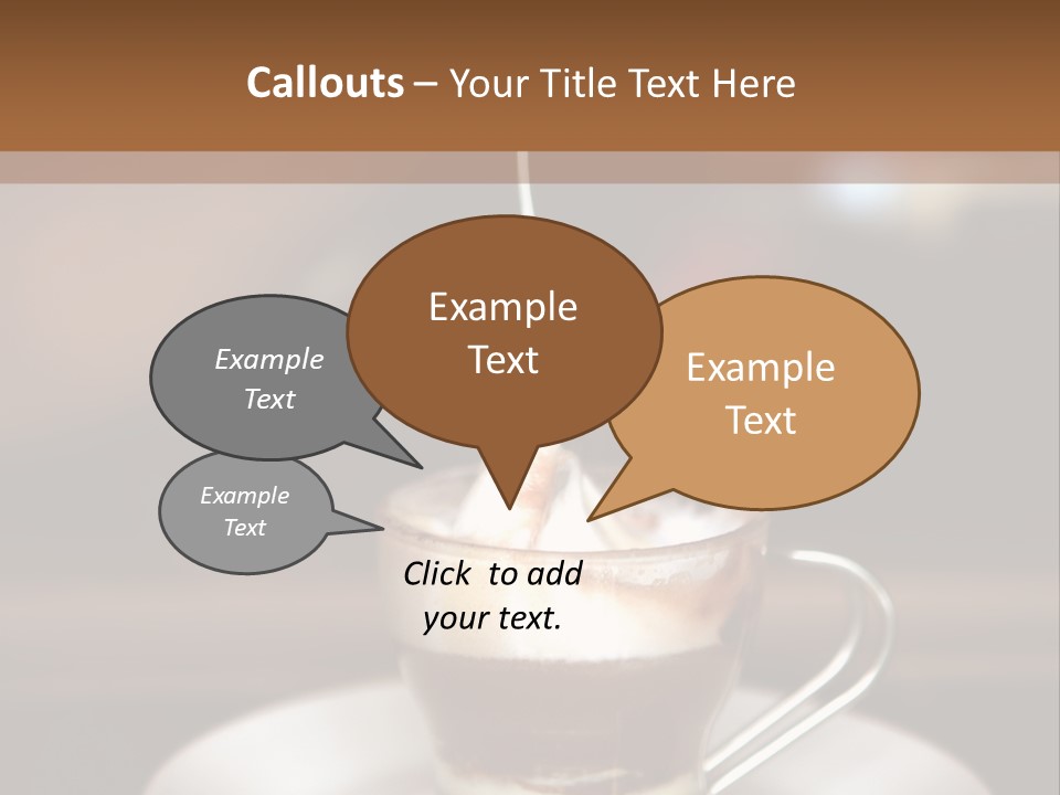 Food Cup Diet PowerPoint Template