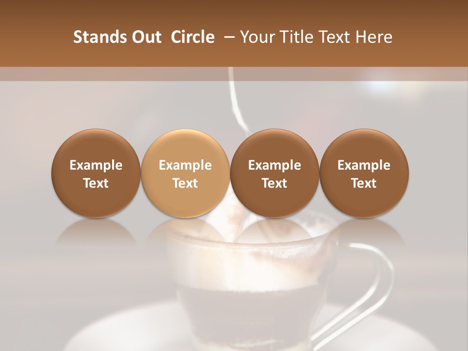 Food Cup Diet PowerPoint Template