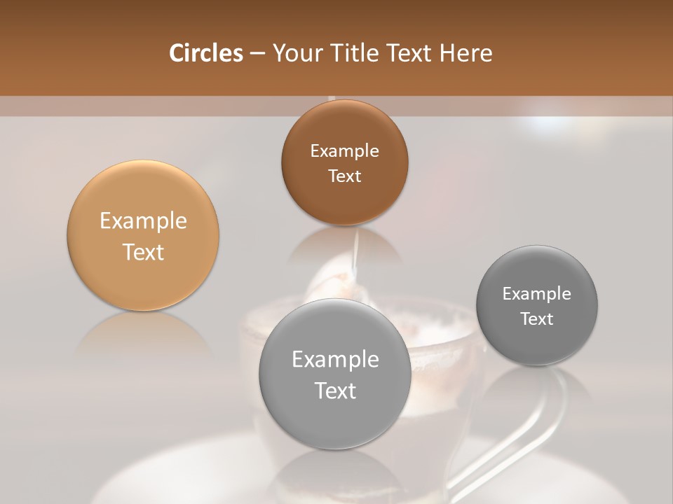 Food Cup Diet PowerPoint Template