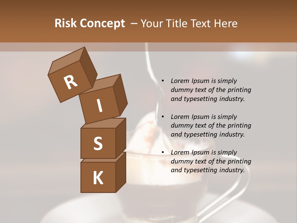 Food Cup Diet PowerPoint Template