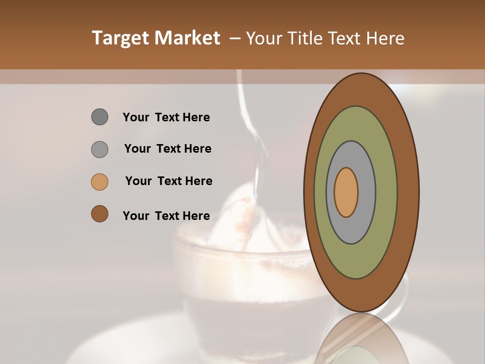 Food Cup Diet PowerPoint Template