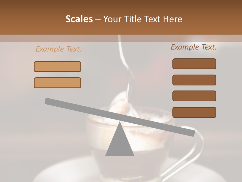 Food Cup Diet PowerPoint Template