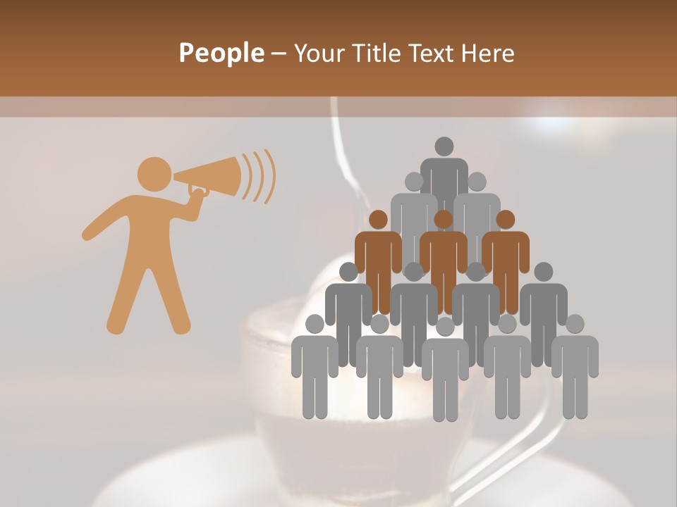 Food Cup Diet PowerPoint Template