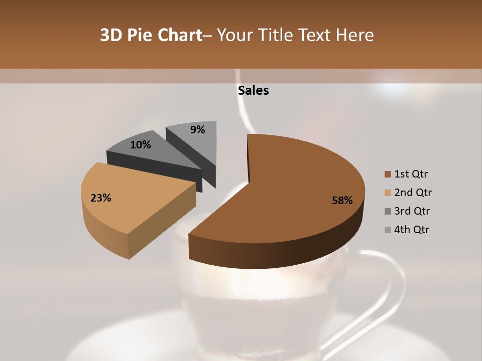 Food Cup Diet PowerPoint Template