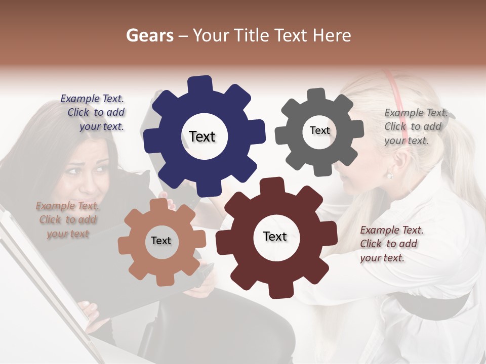 Beauty Documents Cheer PowerPoint Template