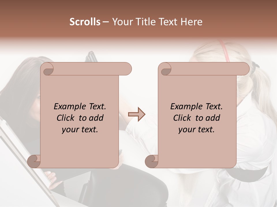 Beauty Documents Cheer PowerPoint Template