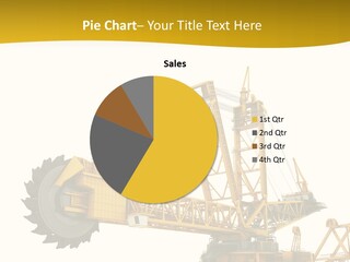 Coal Overweight Factory PowerPoint Template